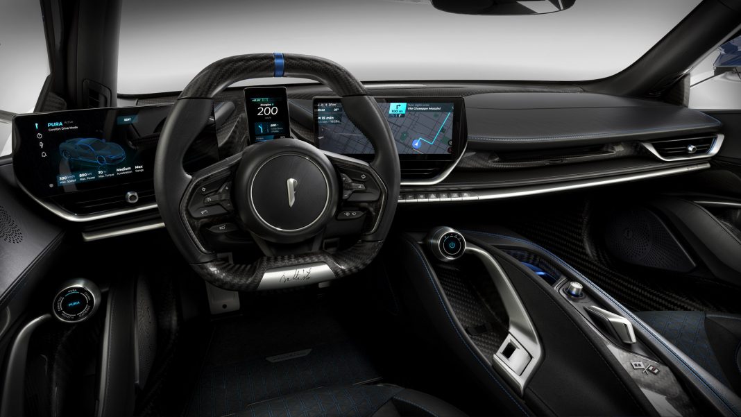 Automobili Pininfarina Battista Anniversario cabin