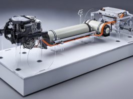 BMW hydrogen fuel cell powertrain