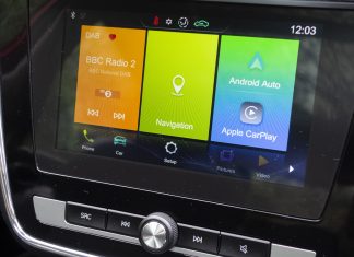 A new study finds in-car infotainment systems impact driving performance IAM RoadSmart MG ZS EV infotainment