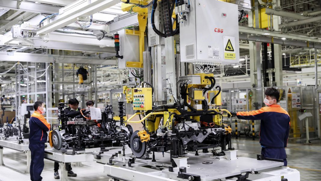 Polestar 2 Luqiao production factory