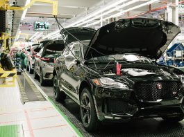 Ten year low for British car manufacturing