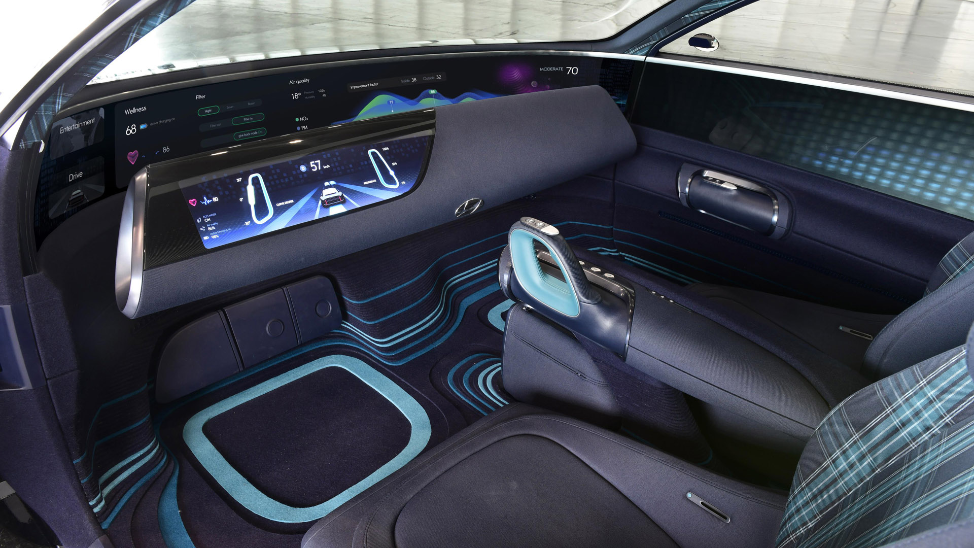 Hyundai Prophecy Concept EV cabin