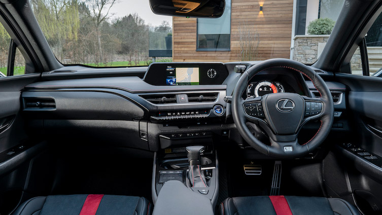 Lexus UX interior