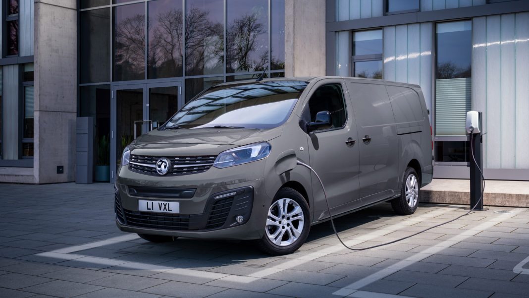 Vauxhall Vivaro-e parked