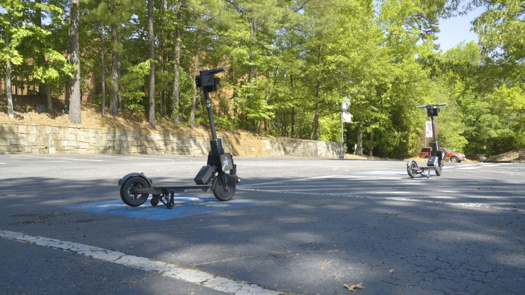 Peachtree Corners scooter tech