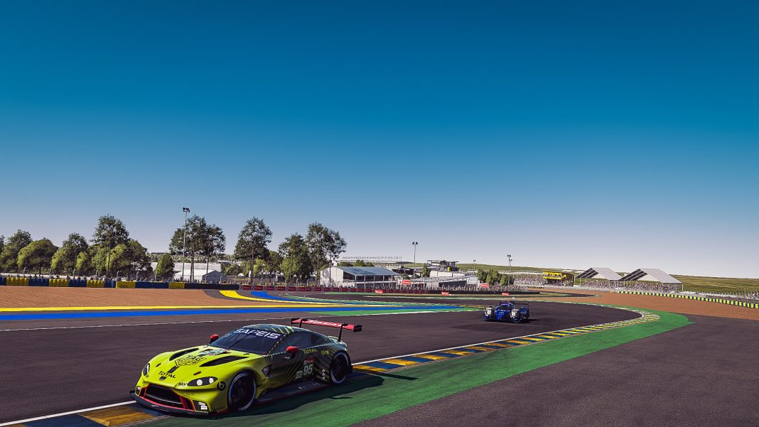 Aston Martin Racing Le Mans race