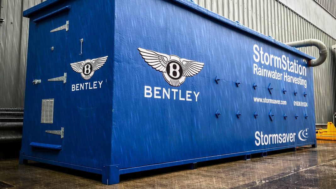 Bentley Motors rainwater harvest