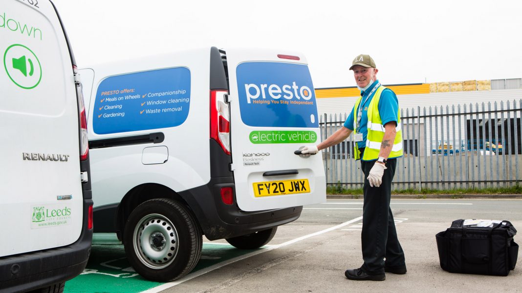 Leeds City Council Renault boot