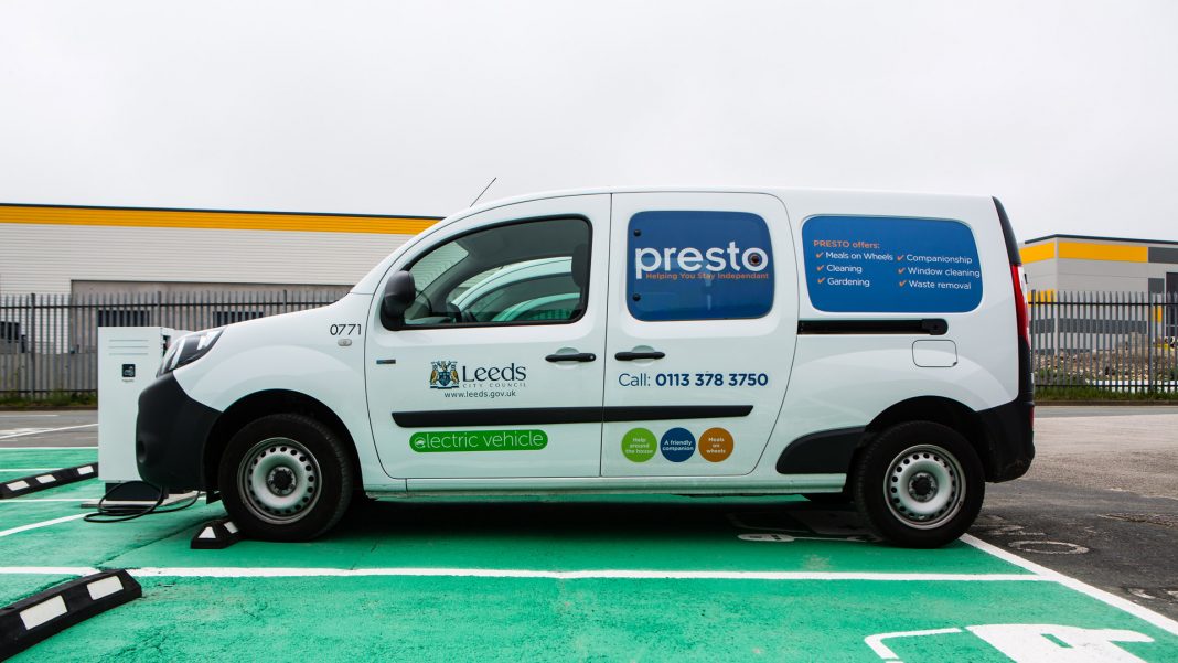 Leeds City Council Renault car