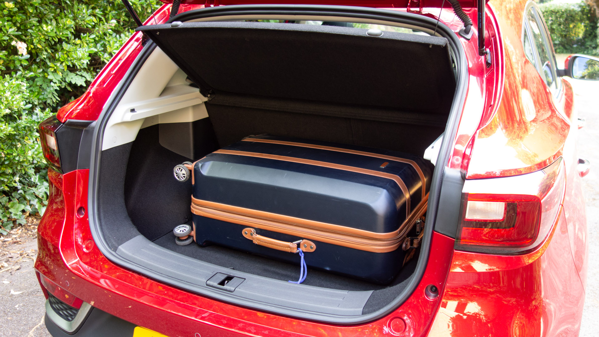 MG ZS EV boot space