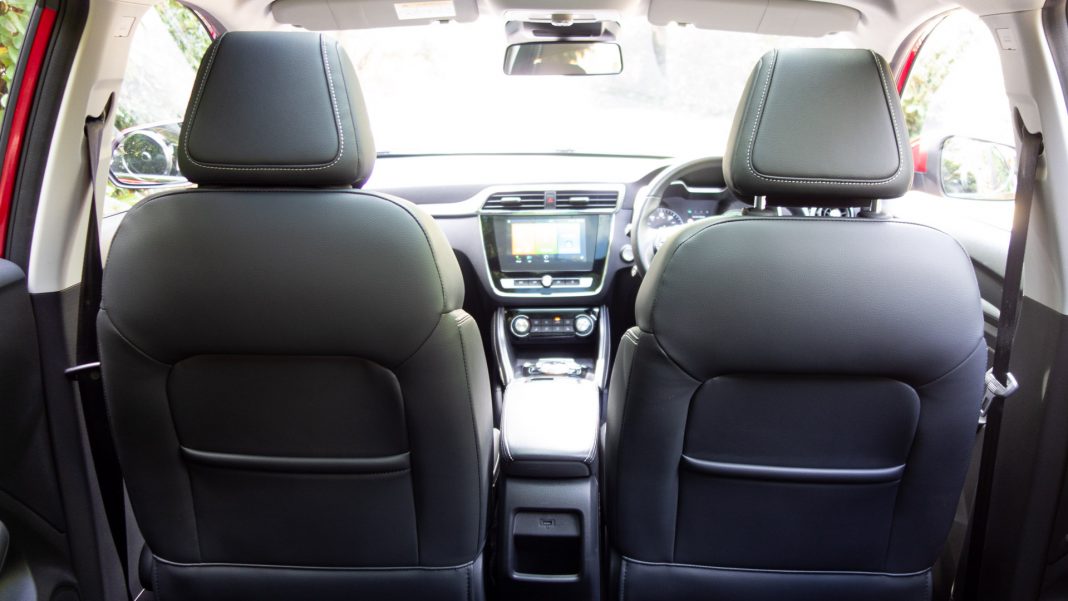 MG ZS EV seat