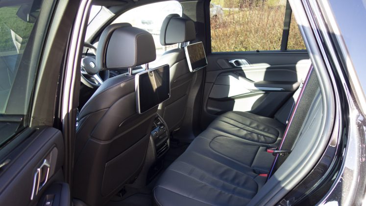 BMW X5 xDrive45e rear seats