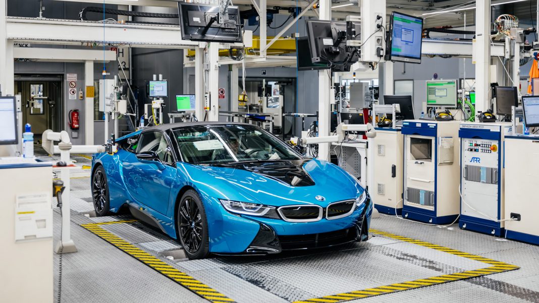 BMW i8 manufacturing