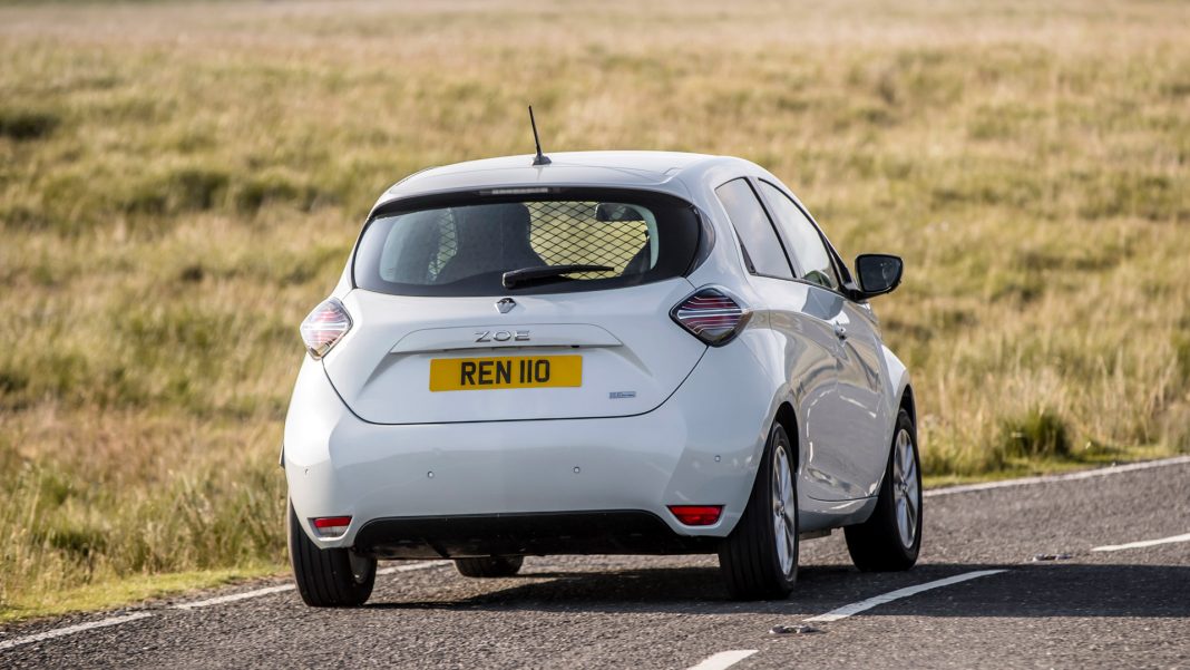 Renault Zoe Van back