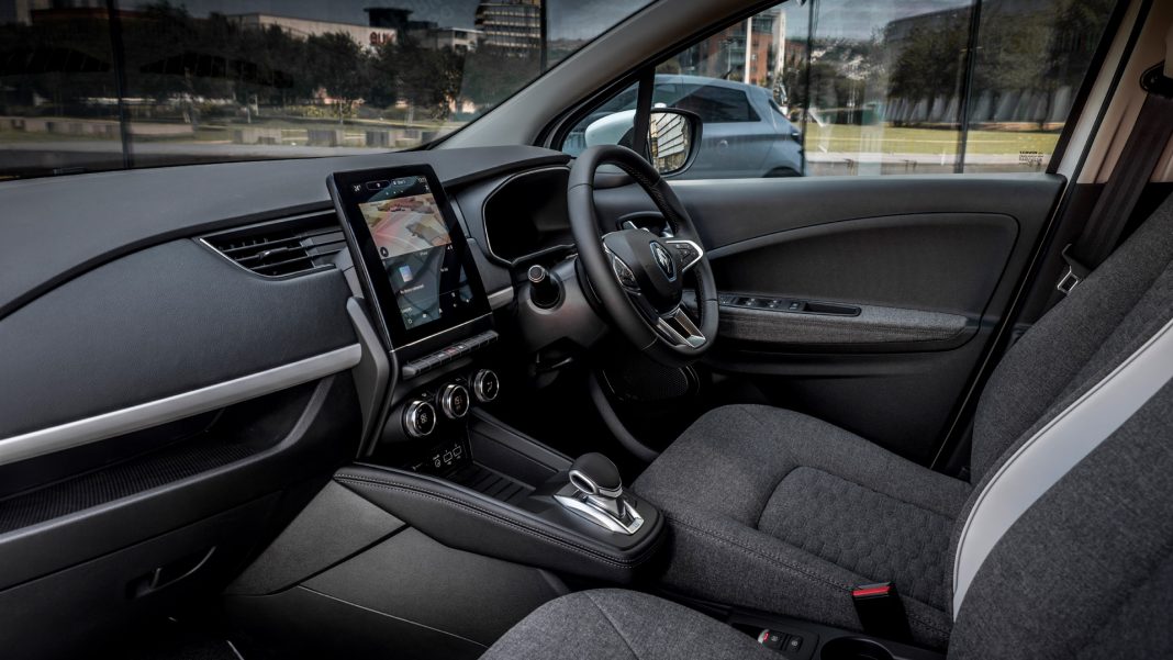 Renault Zoe Van interior