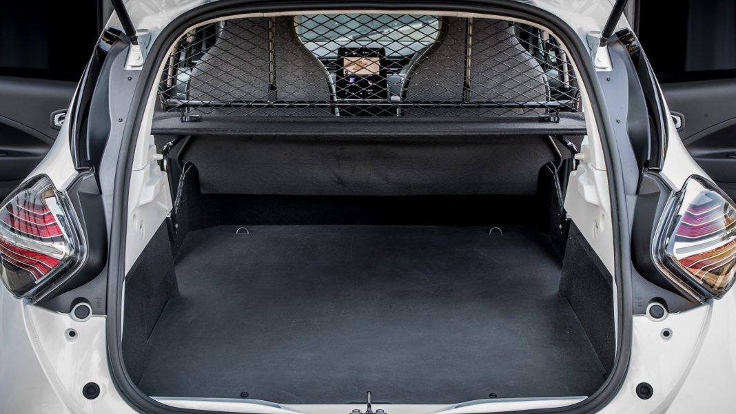 Renault Zoe Van load