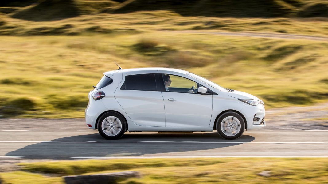 Renault Zoe Van side