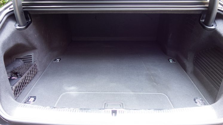 Audi A8 boot space