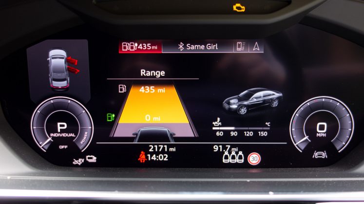 Audi A8 infotainment system
