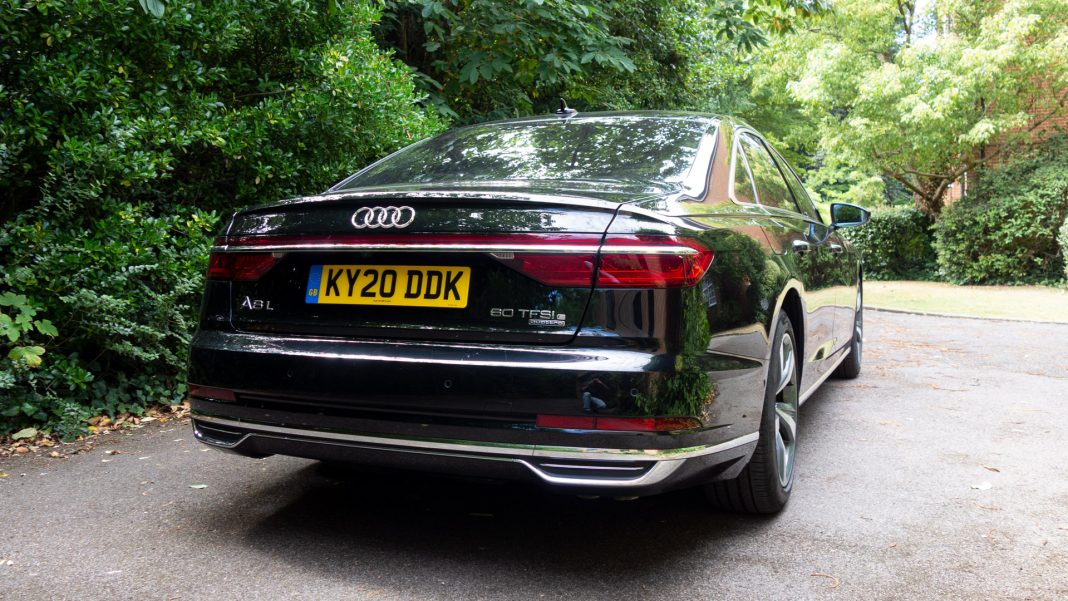 Audi A8 rear design