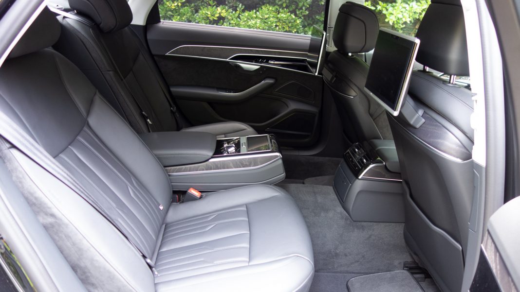 Audi A8 rear seats