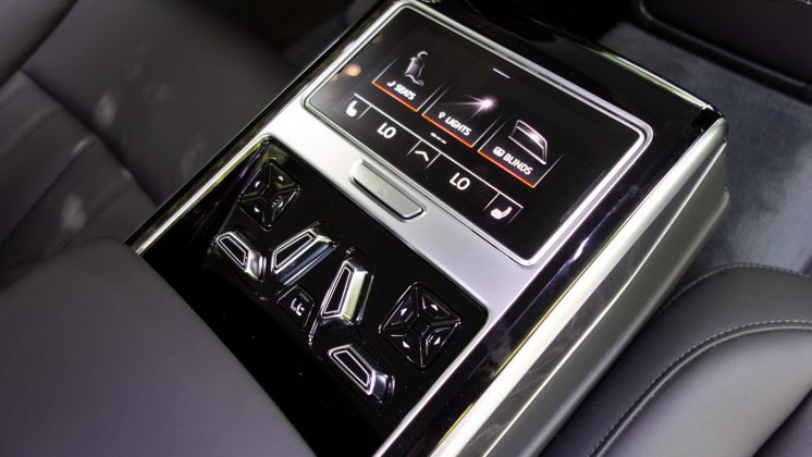 Audi A8 tablet