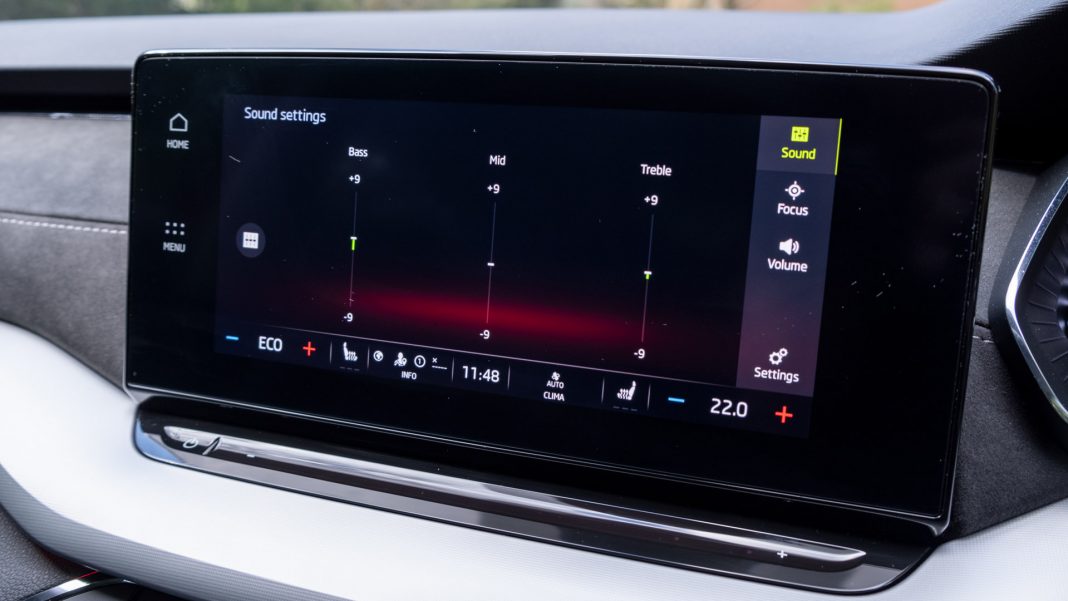 Skoda Octavia iV Estate EQ settings