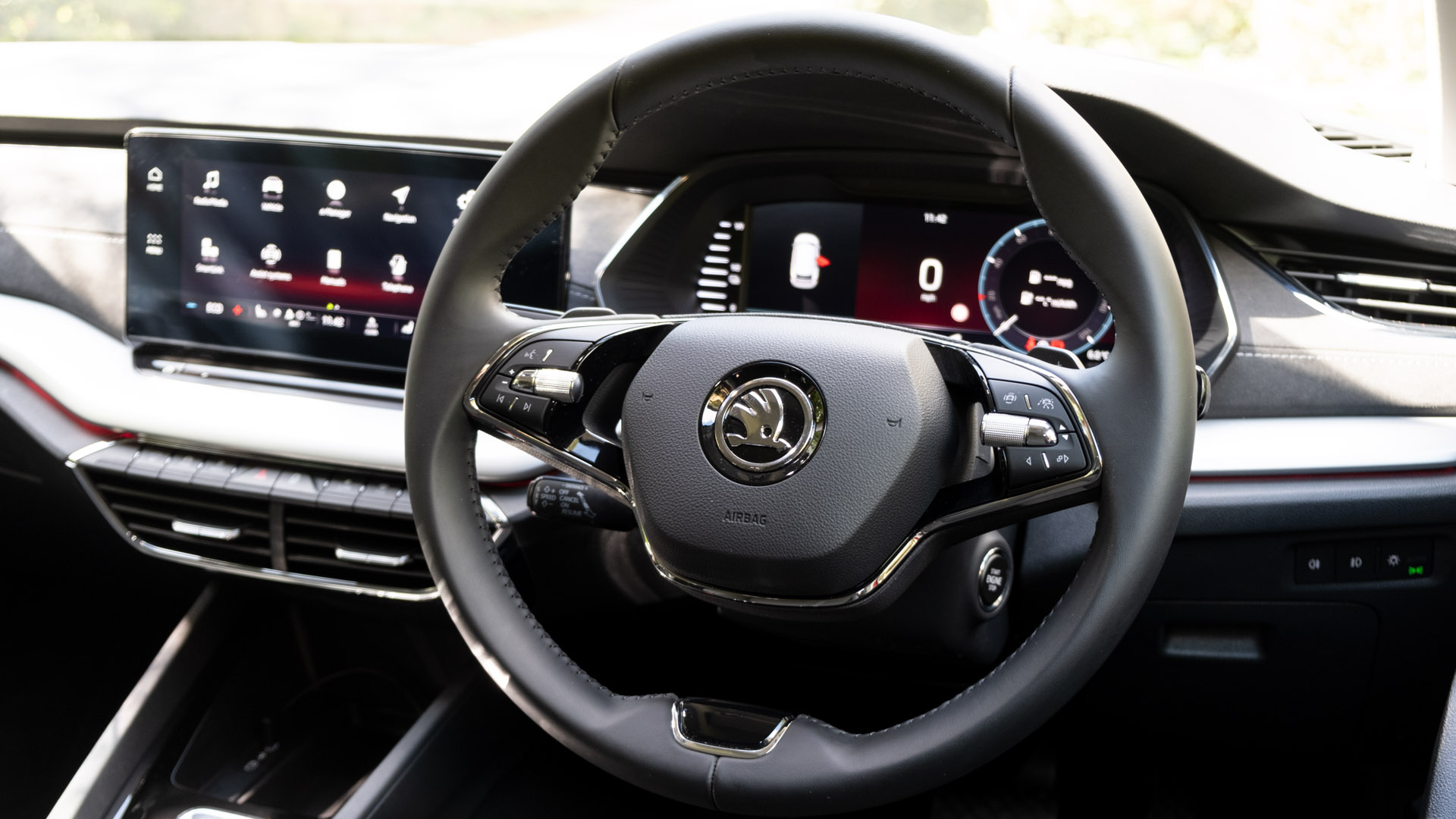 Skoda Octavia iV Estate steering wheel