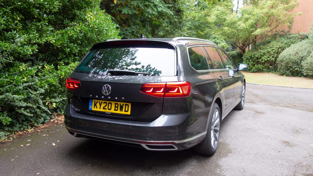 Volkswagen Passat Estate GTE rear