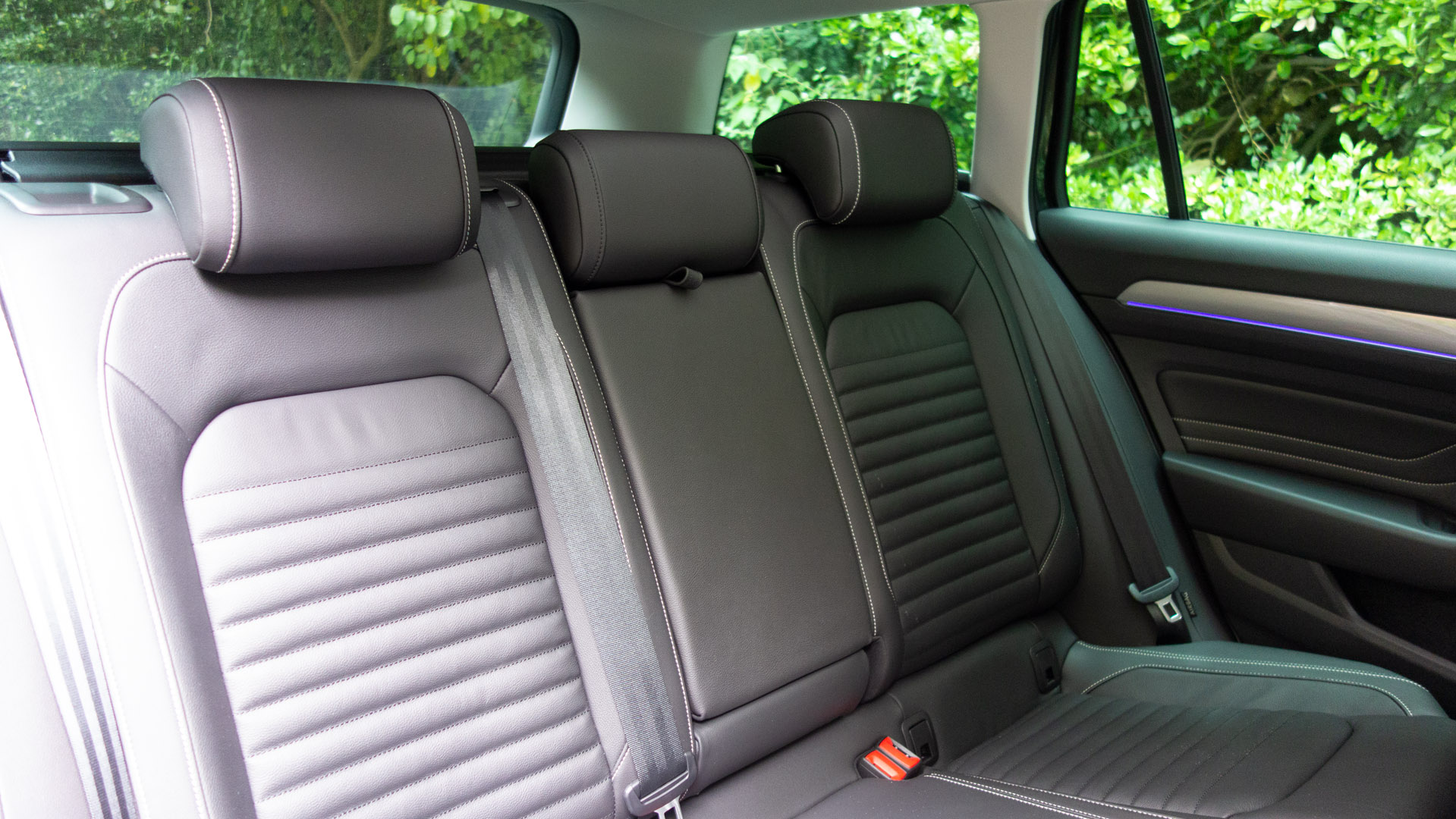 Volkswagen Passat Estate GTE rear seats