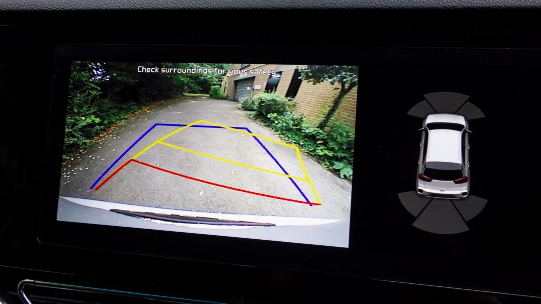Kia e-Niro rearview camera