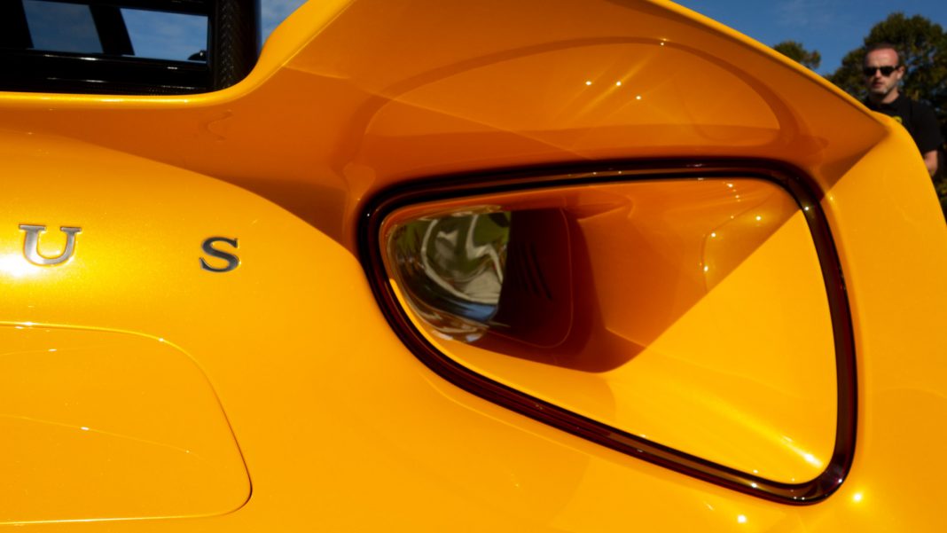 Lotus Evija air duct