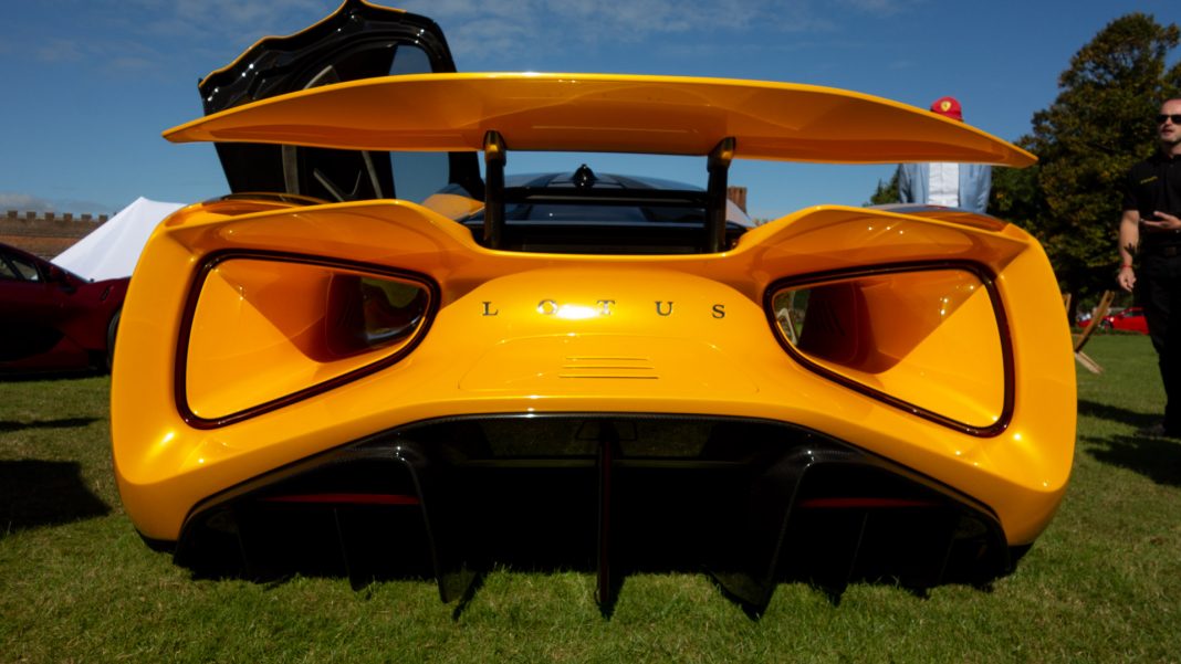 Lotus Evija diffuser