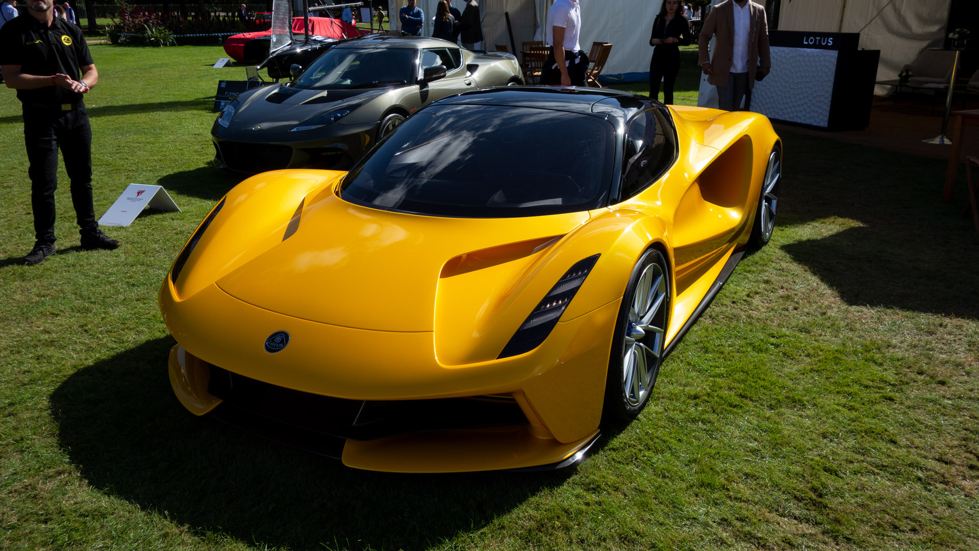 Lotus Evija front design