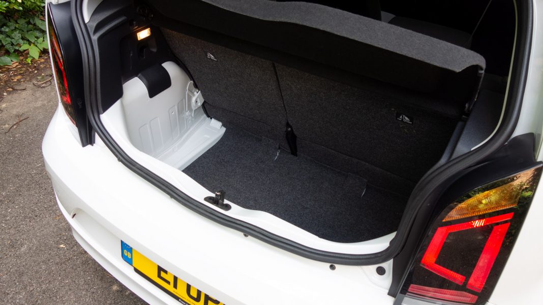 Volkswagen e-up! boot space