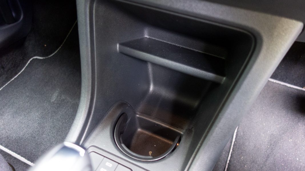 Volkswagen e-up! storage space