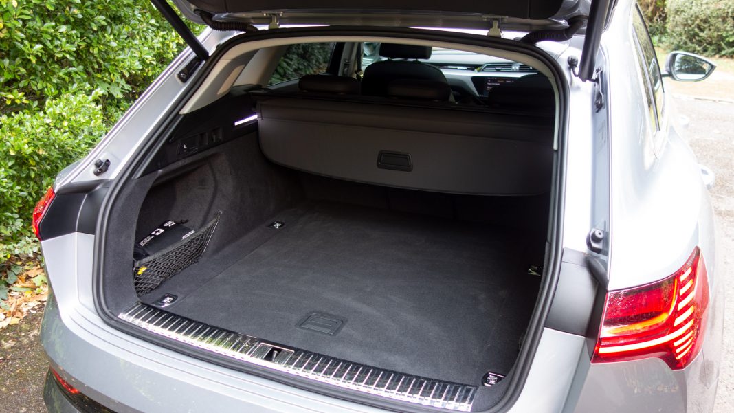 Audi e-tron boot lid