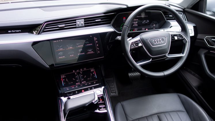 Audi e-tron cabin design