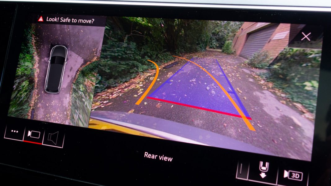 Audi e-tron reversing camera