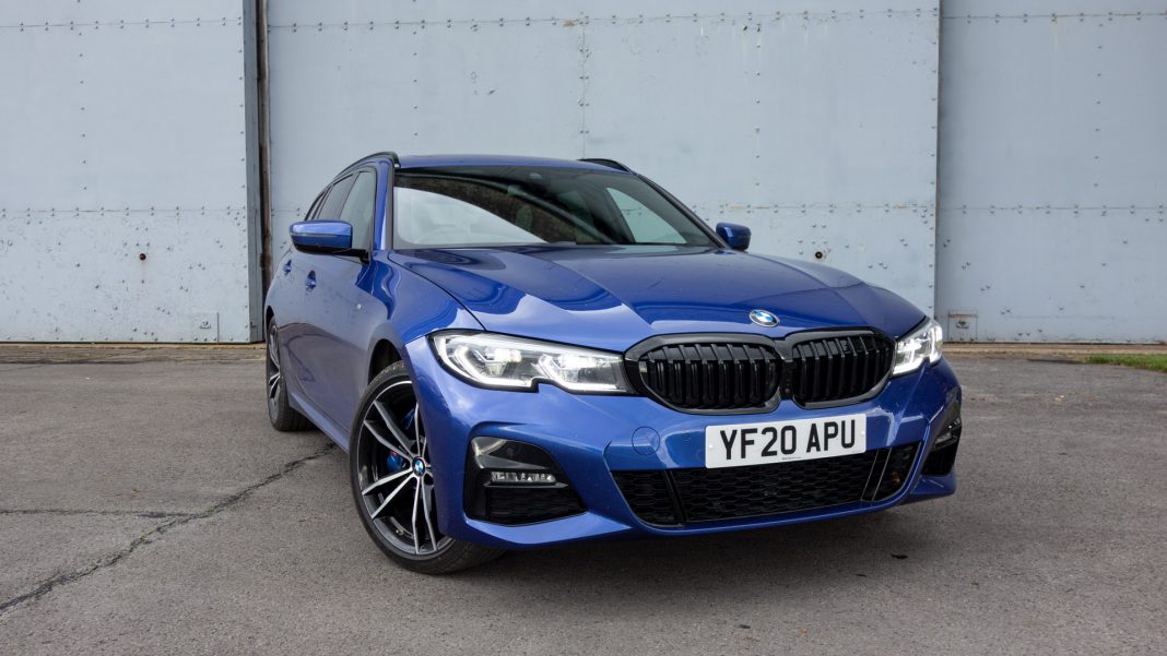 BMW 330e M Sport Touring front