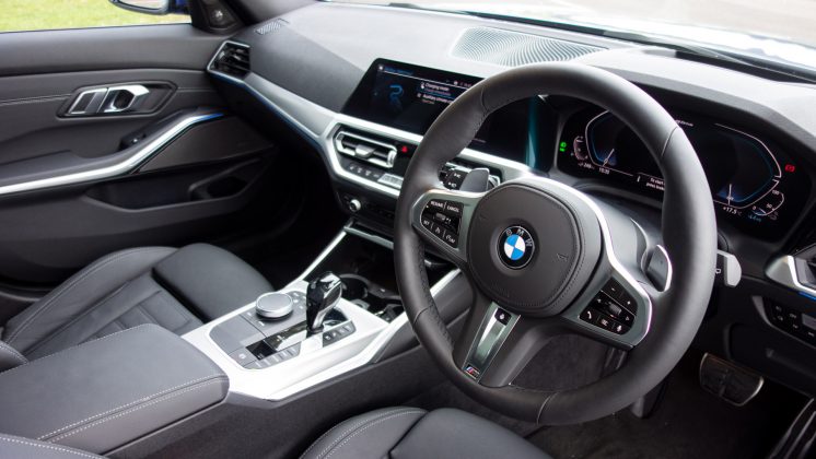 BMW 330e M Sport Touring interior