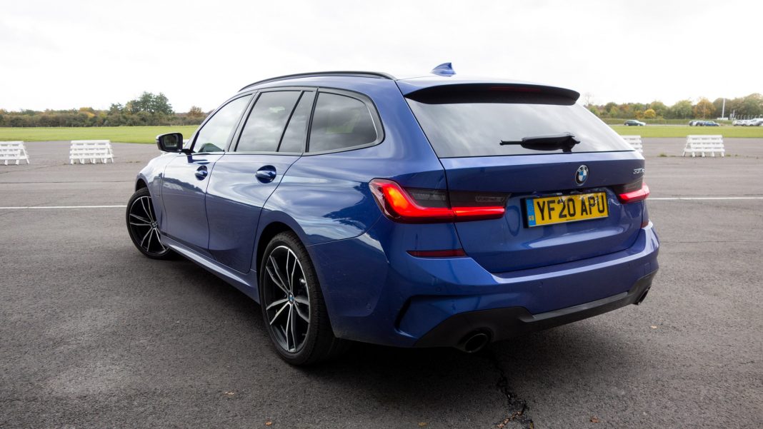 BMW 330e M Sport Touring rear
