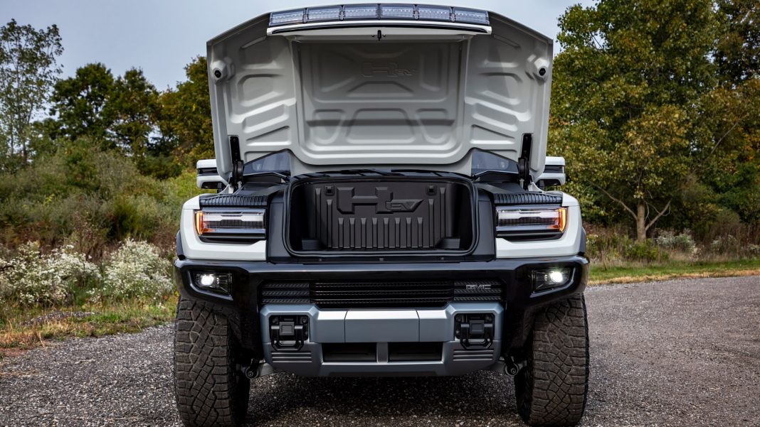 GMC Hummer EV front boot