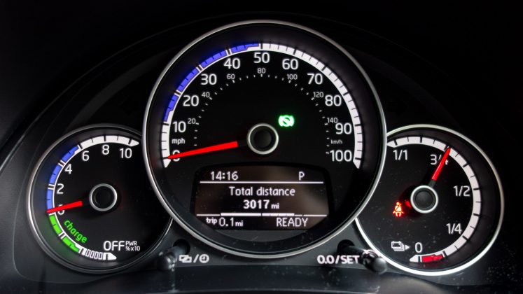 Seat Mii Electric instrument cluster
