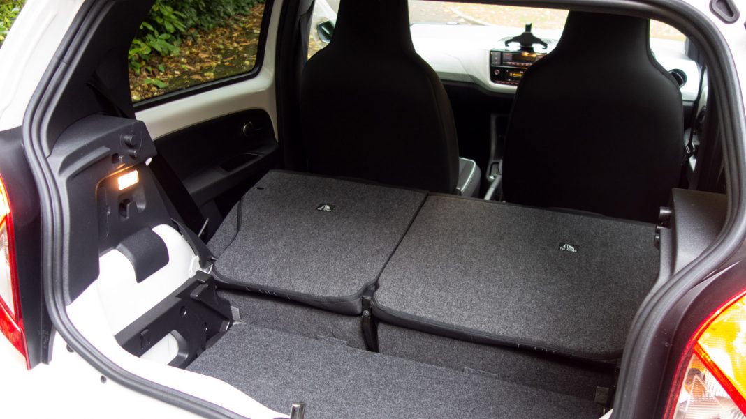 Seat Mii Electric seats folded