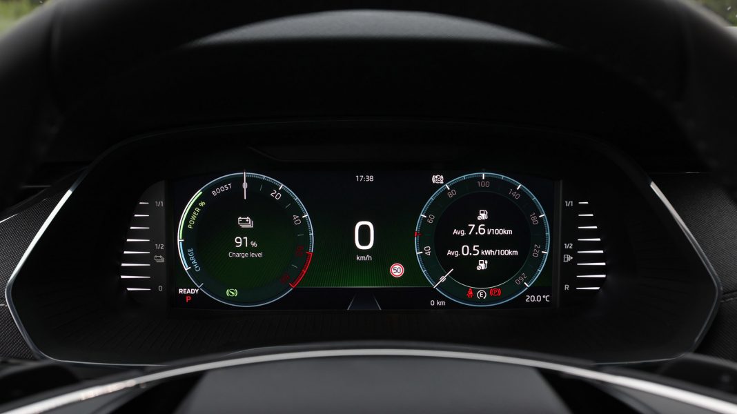 Skoda Octavia iV dials