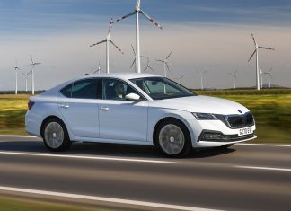 Skoda expands its range of electric vehicles in the UK Skoda Octavia iV hatch front