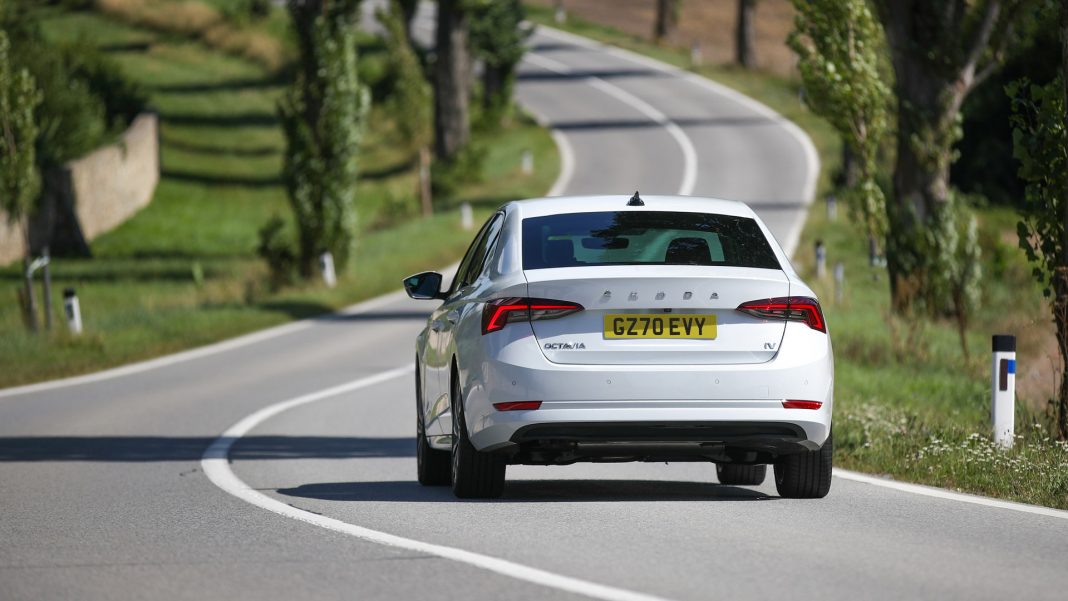 Skoda Octavia iV hatch rear