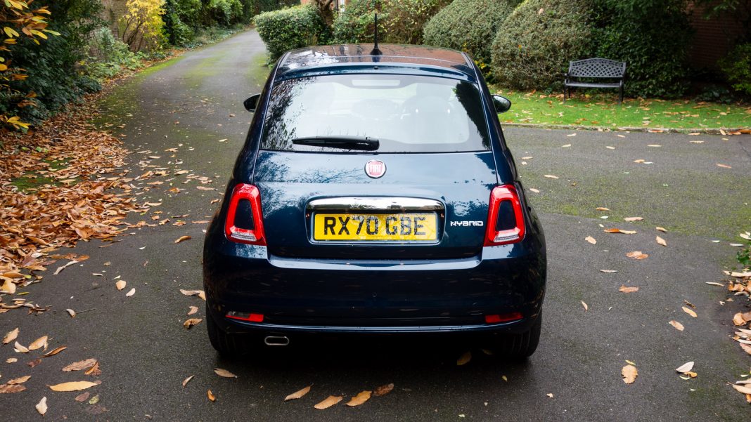 Fiat 500 Hybrid rear