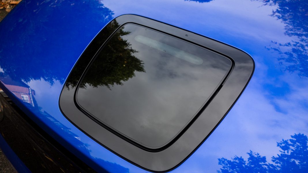 Honda e charging flap